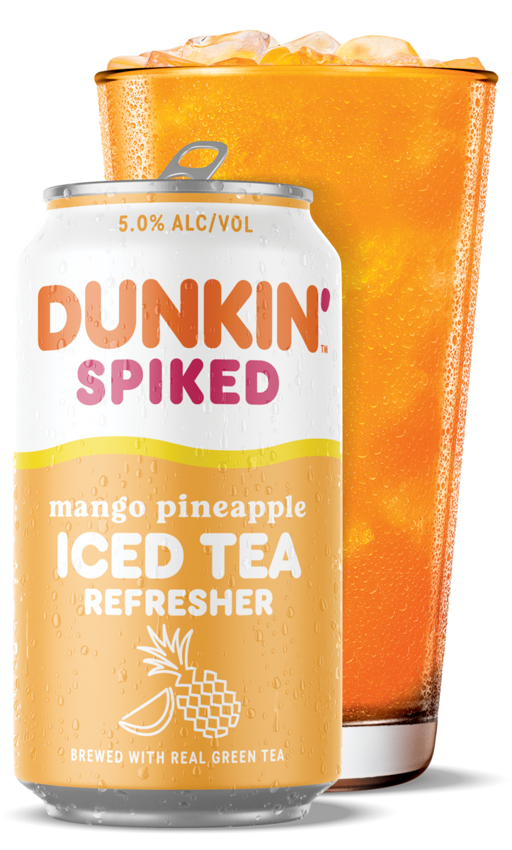 Mango Pineapple Iced Tea Dunkin' Spiked